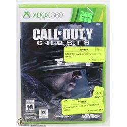 XBOX 360 CALL OF DUTY GHOSTS GAME