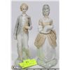 Image 1 : PAIR OF SPANISH PORCELAIN FIGURINES