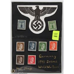 1941 GERMAN WW1 ISSUE MINT STAMPS