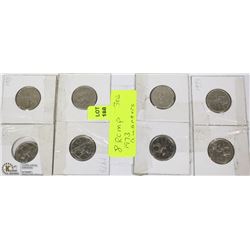 COLLECTION OF 8 1873-1973 RCMP COMMEMORATIVE