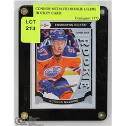 CONNOR MCDAVID ROOKIE OILERS HOCKEY CARD