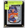 Image 1 : CONNOR MCDAVID ROOKIE OILERS HOCKEY CARD