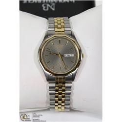 CITIZEN QUARTZ 2-TONE MEN'S WATCH WITH