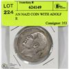Image 1 : GERMAN NAZI COIN WITH ADOLF HITLER