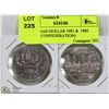 Image 1 : CANADIAN DOLLAR 1981 &  1982 (115YR CONFEDERATION)