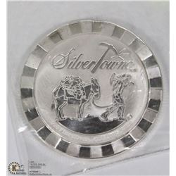 1-OZ SILVER TOWNE COIN