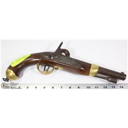 ANTIQUE MODEL 1822 FRENCH OFFICERS MILITARY PISTOL