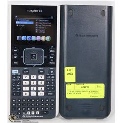 TEXAS INSTRUMENT TI-NSPIRE CX GRAPHIC CALCULATOR