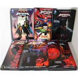 FLAT OF 7 DC COMICS HARDCOVER BATMAN & ROBIN