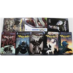 FLAT OF 8 DC COMICS HARDCOVER BATMAN VOLUME 0-7