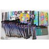 Image 1 : FLAT OF SCHOOL SUPPLIES,19 SCRIBBLERS,2 JOURNALS