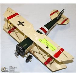 VINTAGE METAL BI-PLANE -