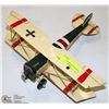 Image 1 : VINTAGE METAL BI-PLANE -