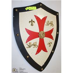 RED/GOLD/BLACK DECORATIVE MEDIEVAL