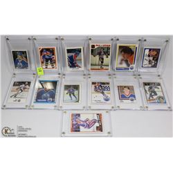 COLLECTION OF 13 1980'S YARI KURRI NHL CARDS