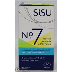SISU #7 90 CAPSULE BOTTLE OF JOINT PAIN RELIEF