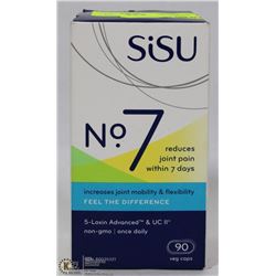 SISU #7 90 CAPSULE BOTTLE OF JOINT PAIN RELIEF
