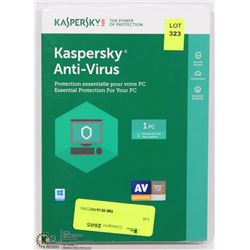 KASPERSKY 1PC ANTIVIRUS