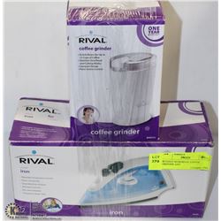 BUNDLE WITH RIVAL COFFEE GRINDER AND