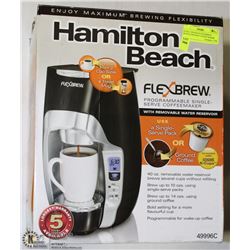HAMILTON BEACH FLEXBREW PROGRAMMABLE COFFEE MAKER
