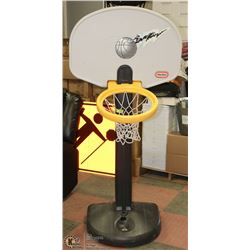 KIDS PLASTIC BASKETBALL NET