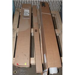 PALLET OF REMAINING PRINT SHOP CLOSURE SUPPLIES