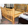 Image 1 : KING SIZE LOG BED FRAME