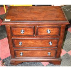 4 DRAWER DRESSER 17" X 30" X 30"HIGH