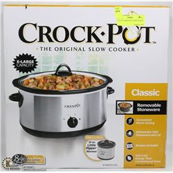 8 QUART CROCK POT SLOW COOKER