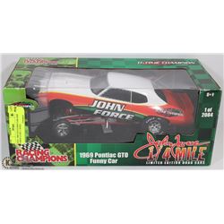 ERTL 1969 GTO FUNNY CAR JOHN FORCE LT.ED. 1:18 SCL