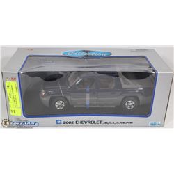WELLY 2002 CHEVY AVALANCHE TRUCK SCALE 1:18