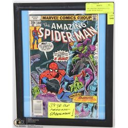 THE AMAZING SPIDERMAN #180 COMIC BOOK DISPLAY