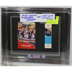MARK MESSIER  GUARANTEED AUTHENTIC AUTOGRAPH