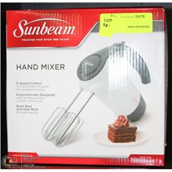 SUNBEAM 6 SP HAND MIXER