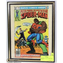 SPIDERMAN  50 CENT COMIC BOOK DISPLAY