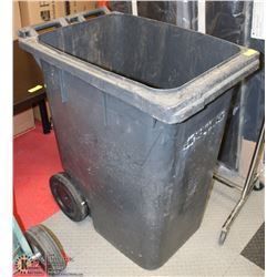 LARGE BIN ON WHEELS 39" HIGH X 23" X 32"