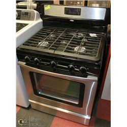 WHIRLPOOL 6 BURNER AND OVEN GAS STOVE