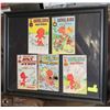 Image 1 : 5 FRAMED DEVIL KIDS COMICS