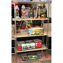 CUSTOM WALNUT STORAGE SHELF