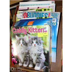 FLAT WITH 25 ASSORTED 2017 CALENDARS INCLUDES