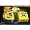 Image 1 : TWO-25' FULLER AND STANLEY TAPE MEASURES