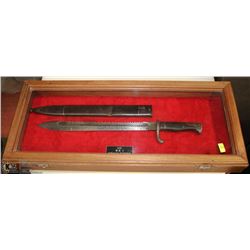 UNAUTHENTICATED WWI GERMAN SAW-BACK BUTCHER