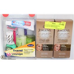 LOT WITH 2 JERGENS NATURAL GLOW FACE MOISTURIZER