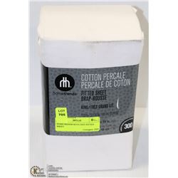 HOMETRENDS KING SIZE FITTED SHEET