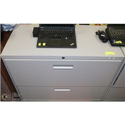 NEW GRAY STAPLES 2 DRAWER FILING CABINET