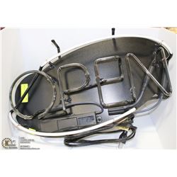 OPEN LIGHT UP SIGN 23X13