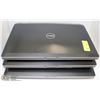 Image 1 : STACK OF 3 DELL LATTITUDE LAPTOPS-ONE IS MISSING