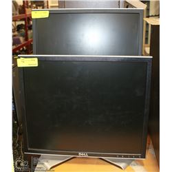 DELL COMPUTER MONITOR NO CORDS X2