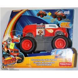 BLAZE TRANSFORMING FIRE TRUCK
