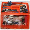 Image 1 : ORANGE TOOLBOX FULL OF TOOLS INCL.